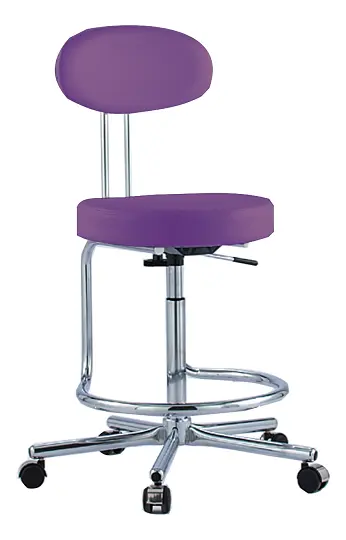 LS - 123 židle lékařská, koženka OTO T 2 - koženka fialová